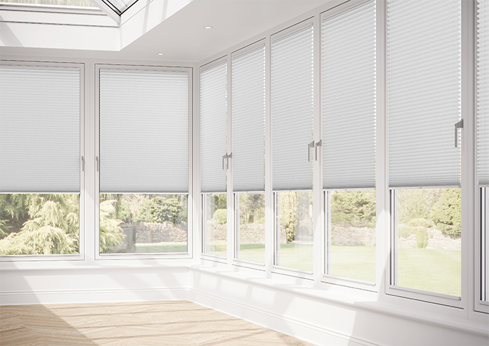 Solaris, Platinum - Stick Fit Pleated Blind - Image 13